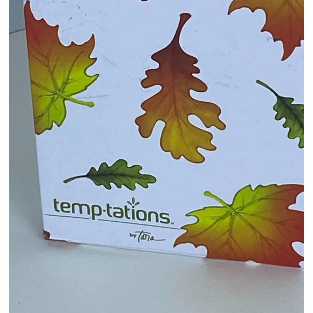 Temp-tations By Tara Harvest The Giving Plate Autumn Thanksgiving Fall Gift Dish